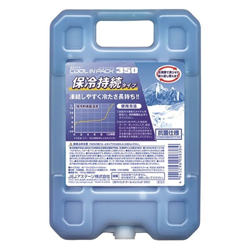 JEJアステージ クールインパックハード 350G 1個(ご注文単位1個)【直送品】