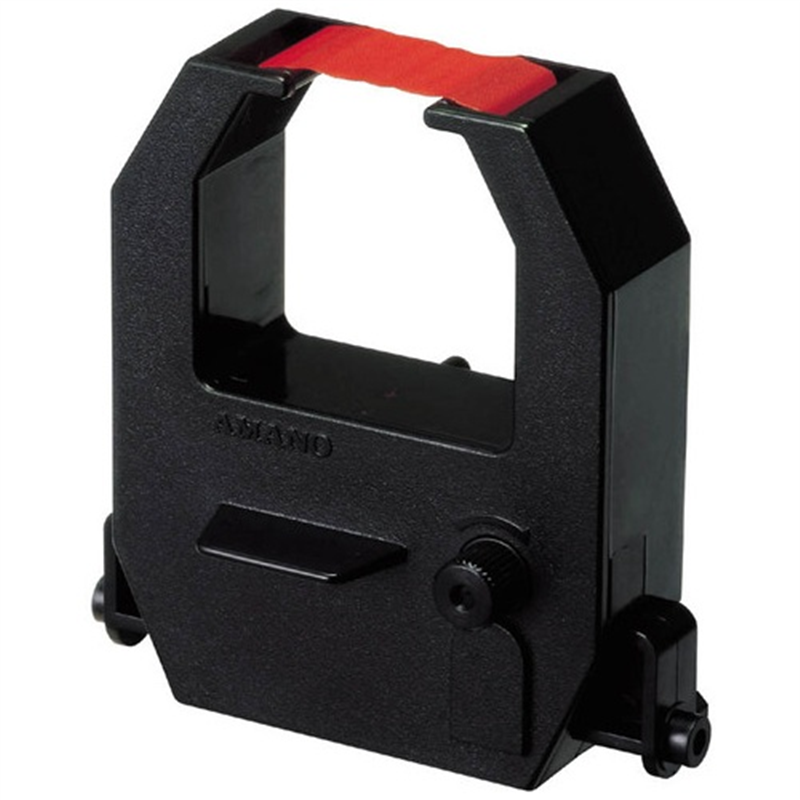 アマノ タイムスタンプインクリボン YK-629670 赤  1個（ご注文単位1個）【直送品】