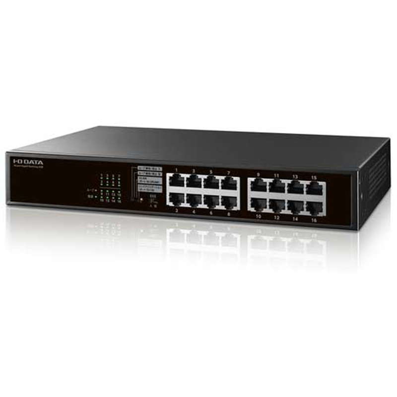 I.Oデータ機器 L2スイッチングハブ 16ポート ETG-ESH16LM  1個（ご注文単位1個）【直送品】