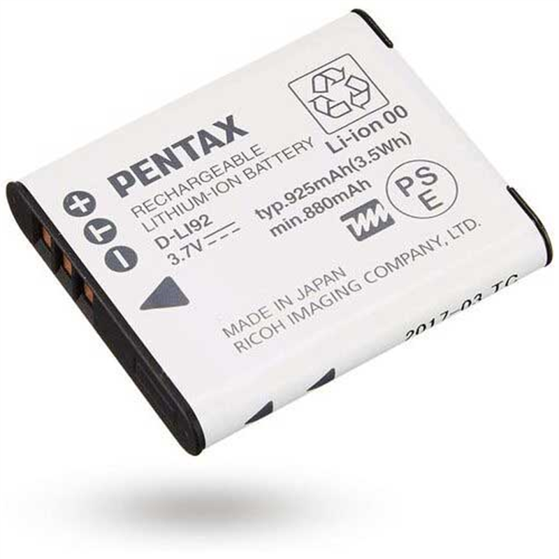 ペンタックス リチウムイオンバッテリーD-LI92  1個（ご注文単位1個）【直送品】