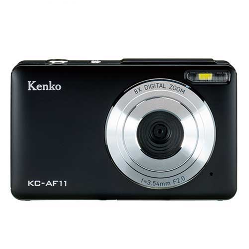 ケンコー・トキナー デジタルカメラ KC-AF11BK  1個（ご注文単位1個）【直送品】