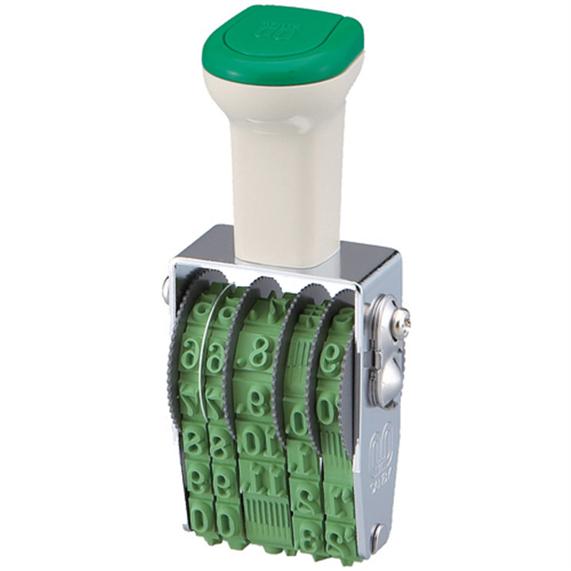 サンビー 回転印 欧文日付3号 TKA-D03 明朝体  1個（ご注文単位1個）【直送品】