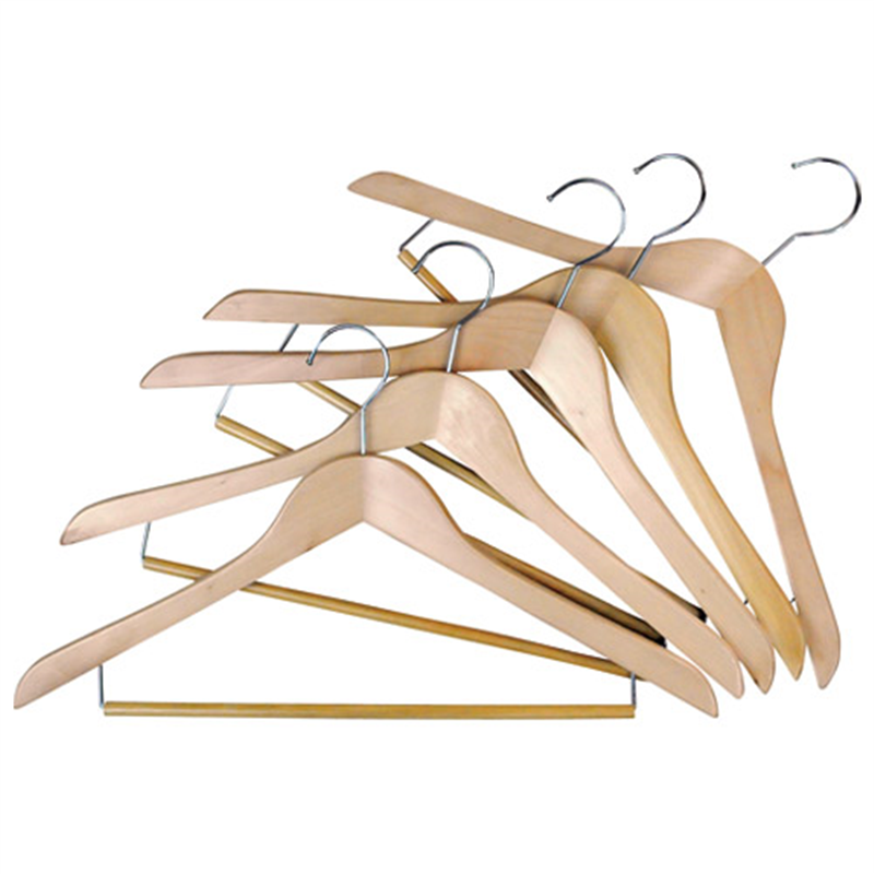 ニーズ 木製ハンガー バリュー H-1745 5本入  1個（ご注文単位1個）【直送品】