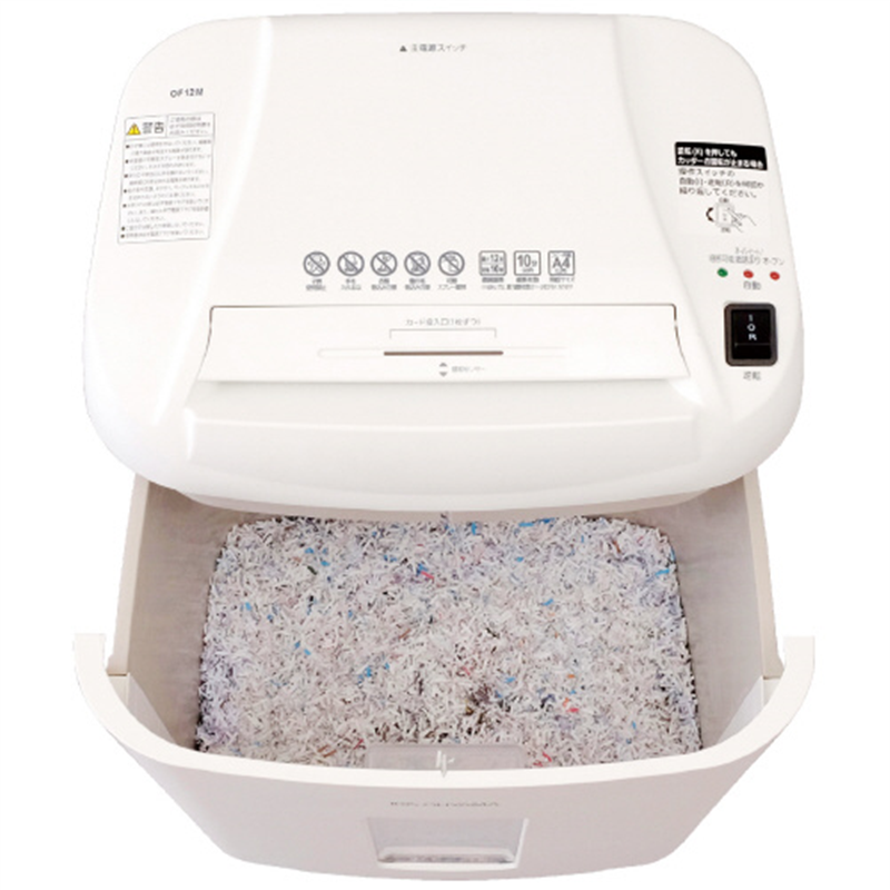アイリスオーヤマ オフィスシュレッダー OF12M 1個(ご注文単位1個)【直送品】