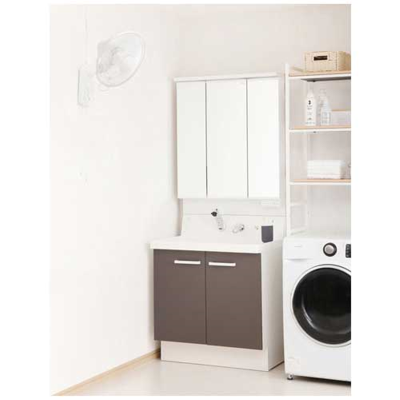 アイリスオーヤマ 壁掛け扇 メカ式 WFM-306-W 1個(ご注文単位1個)【直送品】