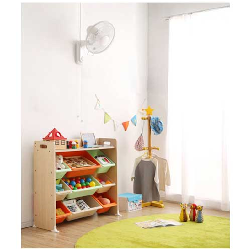 アイリスオーヤマ 壁掛け扇 メカ式 WFM-306-W 1個(ご注文単位1個)【直送品】