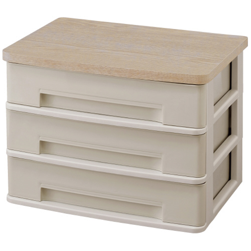 アイリスオーヤマ WTデスクチェストW430RFグレー 1個(ご注文単位1個)【直送品】