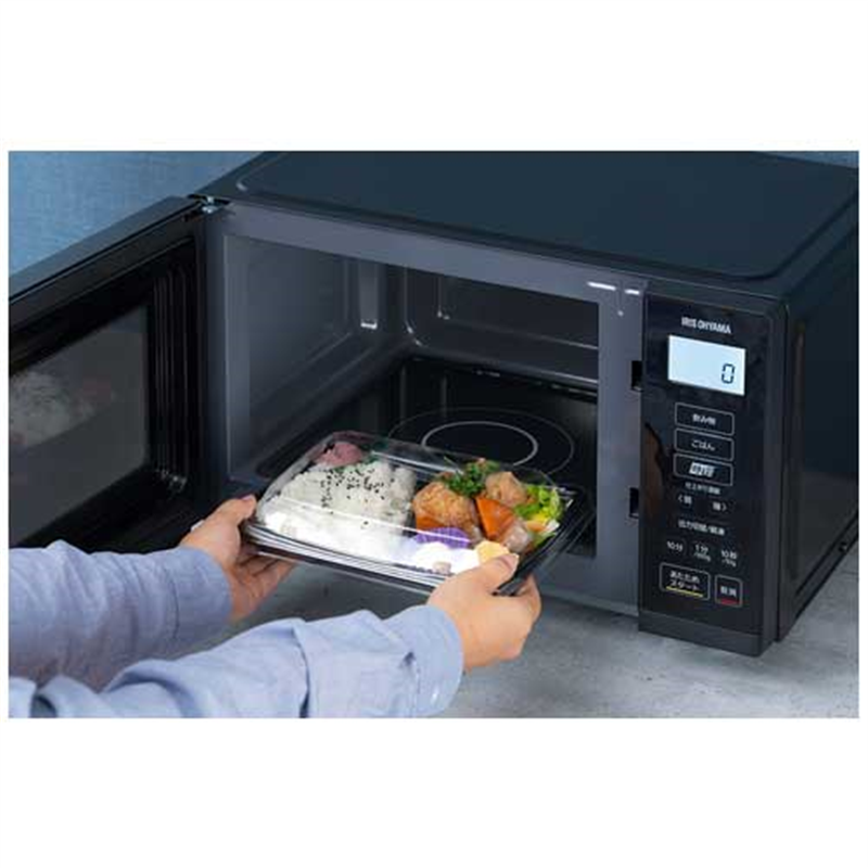 アイリスオーヤマ 電子レンジ 22L IMB-F2202-B 1個(ご注文単位1個)【直送品】