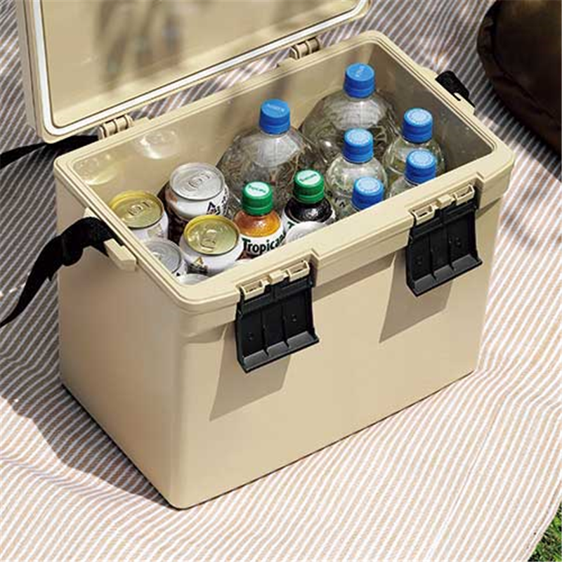 アイリスオーヤマ クーラーボックス CL-25 ベージュ 1個(ご注文単位1個)【直送品】