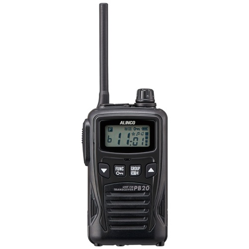 アルインコ 特定小電力トランシーバー DJ-PB20BA  1個（ご注文単位1個）【直送品】