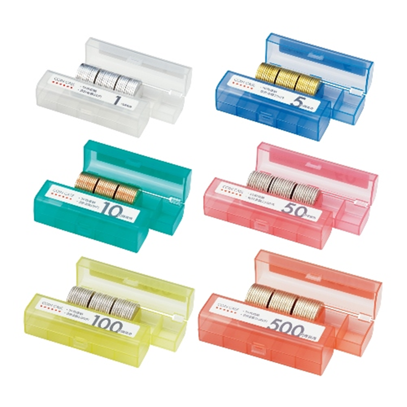 オープン工業 コインケース 9本6種類セット M-915  1個（ご注文単位1個）【直送品】