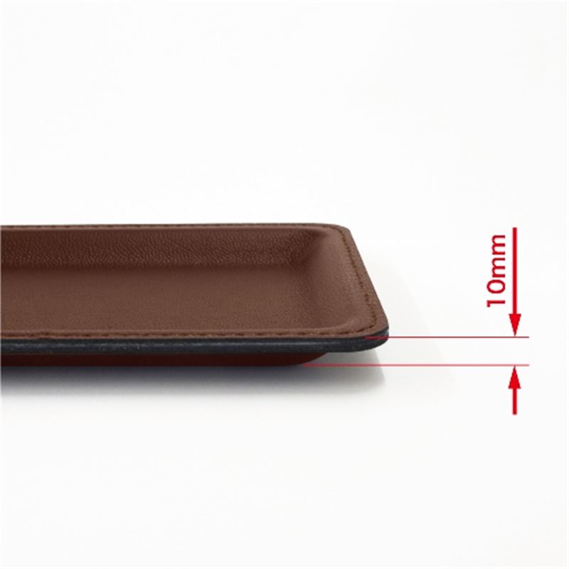 オープン工業 レザー調カルトン KN-62 茶  1個（ご注文単位1個）【直送品】