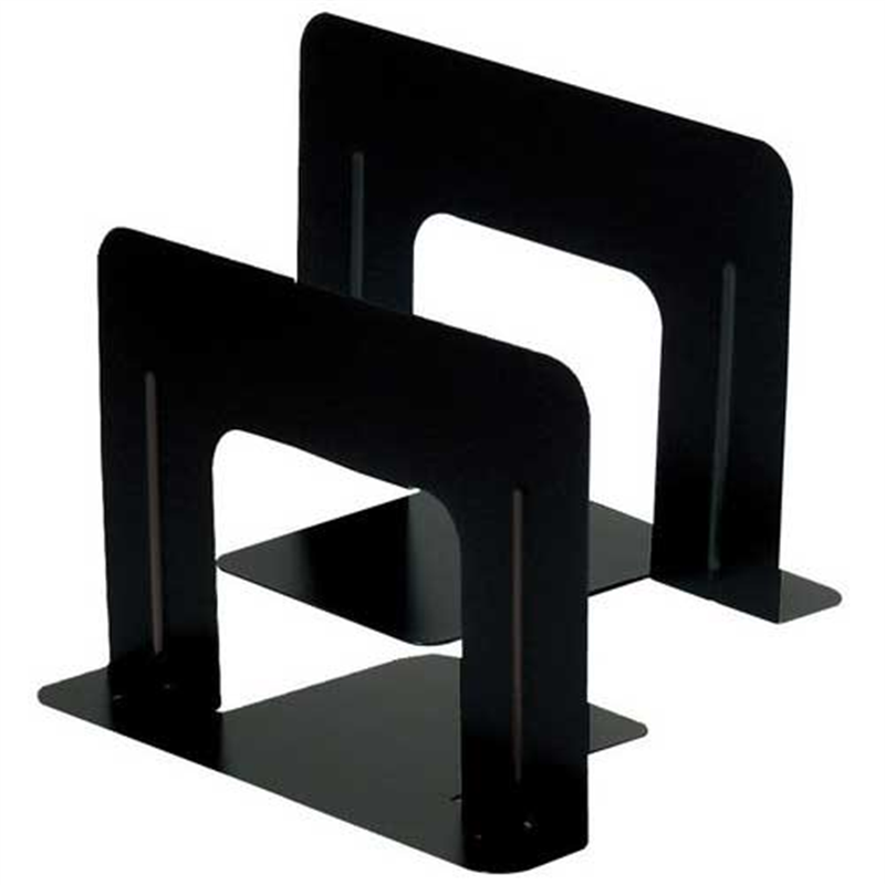 ソニック ブックエンド ワイド 1組(2枚) 黒 GP-621  1個（ご注文単位1個）【直送品】