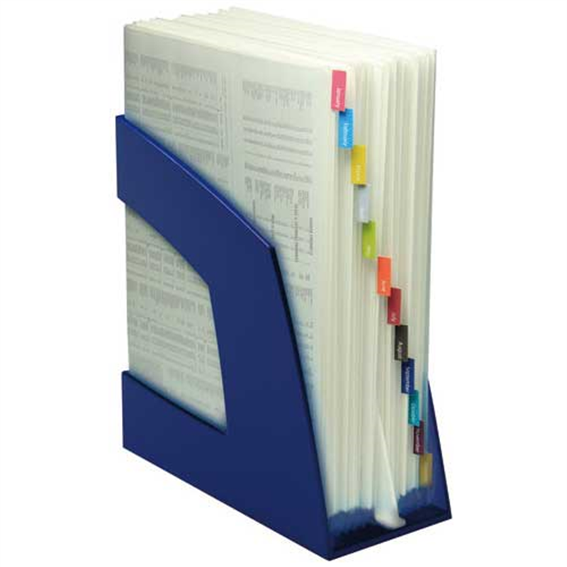 ソニック △ファイルボックス タテ型 青 FB-708-B 1個(ご注文単位1個)【直送品】