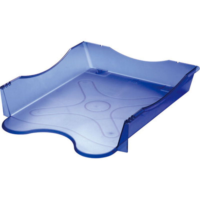 ソニック △メガタフトレー クリア青 DA-2658-CB 1個(ご注文単位1個)【直送品】