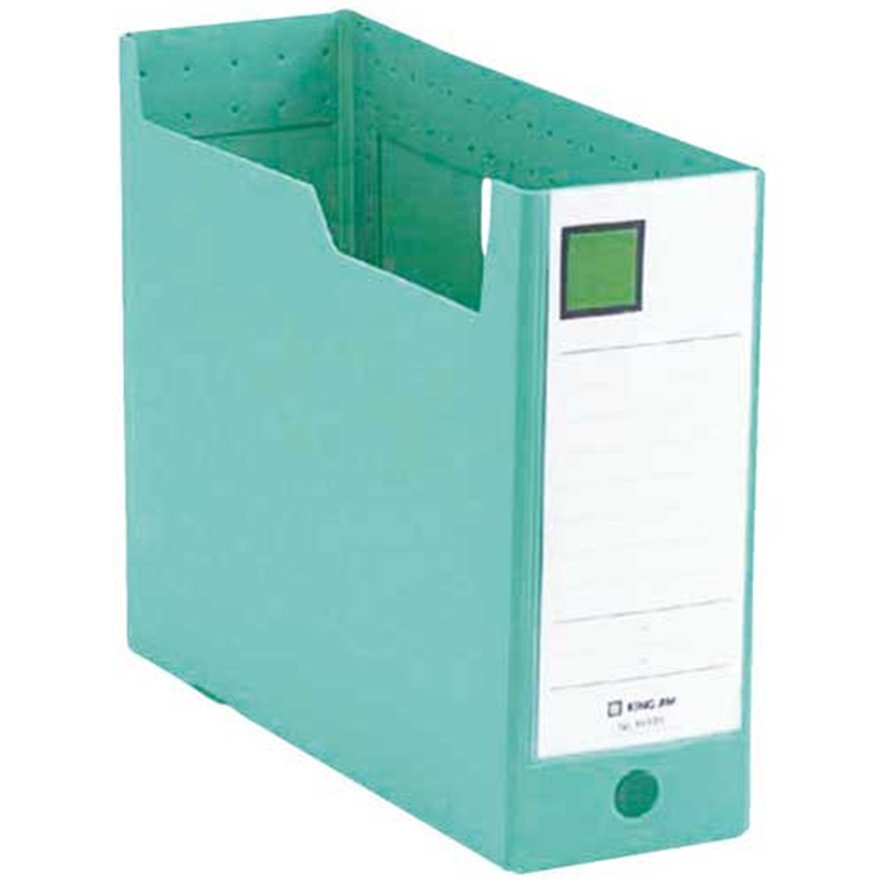 キングジム GボックスPP 4633N A4E 緑  1個（ご注文単位1個）【直送品】
