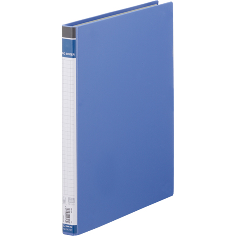 キングジム リングバインダー BF 667BF 青 1個(ご注文単位1個)【直送品】