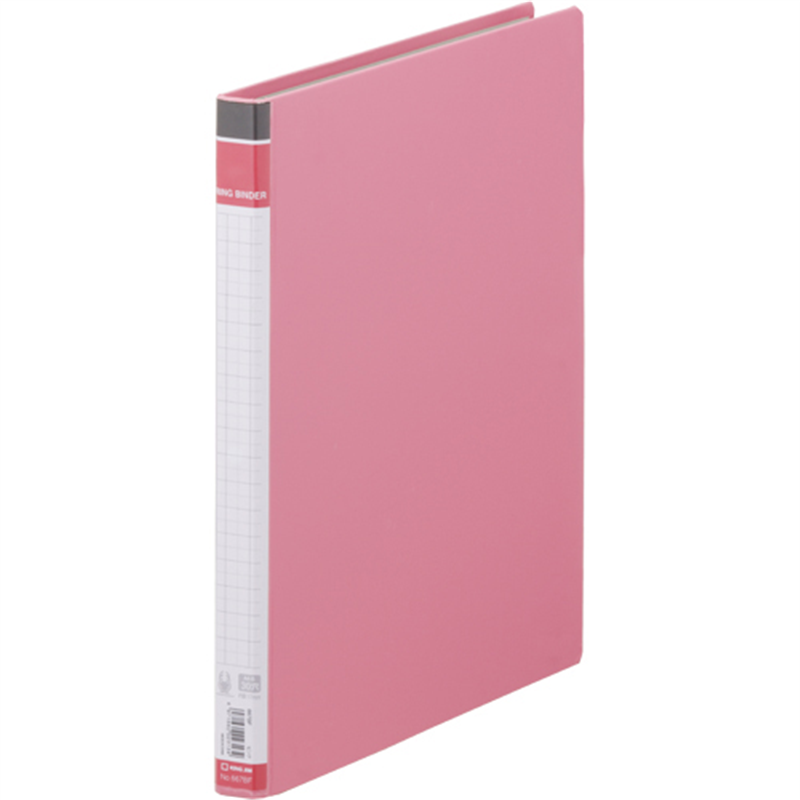 キングジム リングバインダー BF 667BF ピンク 1個(ご注文単位1個)【直送品】