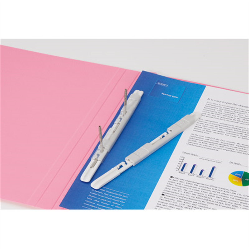 キングジム フラットFクイックPPオレンジ 4432GX-OR 1個(ご注文単位1個)【直送品】