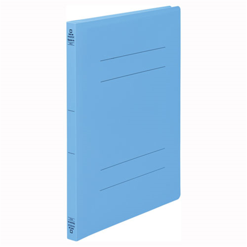 キングジム フラットFクイックインPP青 4432GX-B  1個（ご注文単位1個）【直送品】