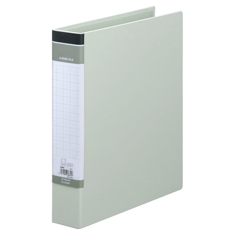 キングジム DリングファイルBF グレー 609BF-GY  1個（ご注文単位1個）【直送品】