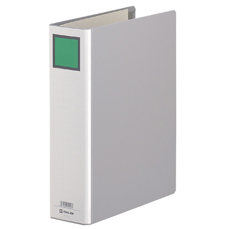 キングジム キングファイルG 976N A4S 60mm グレー  1個（ご注文単位1個）【直送品】