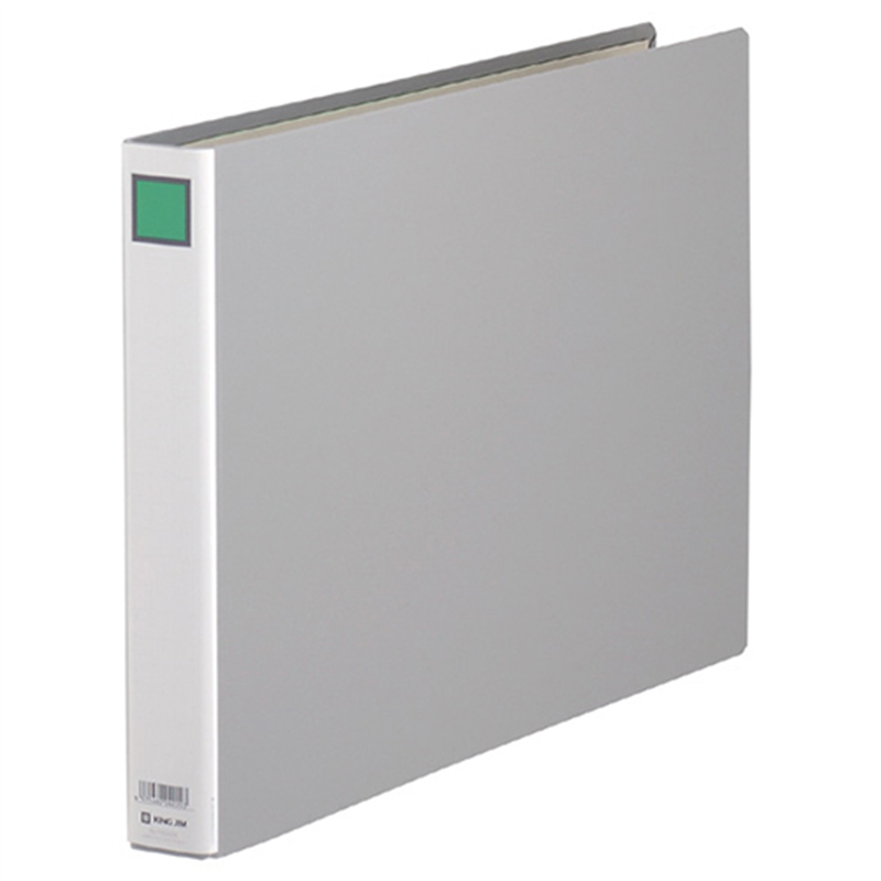 キングジム キングファイルG 1003EN A3E 30mm グレー  1個（ご注文単位1個）【直送品】