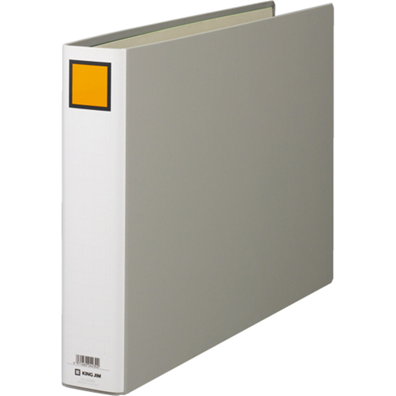 キングジム キングファイルG 1005EN A3E 50mm グレー  1個（ご注文単位1個）【直送品】