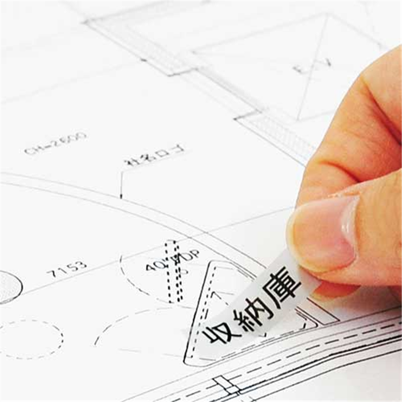 キングジム テプラPROテープ ST4K 透明に黒文字 4mm  1個（ご注文単位1個）【直送品】