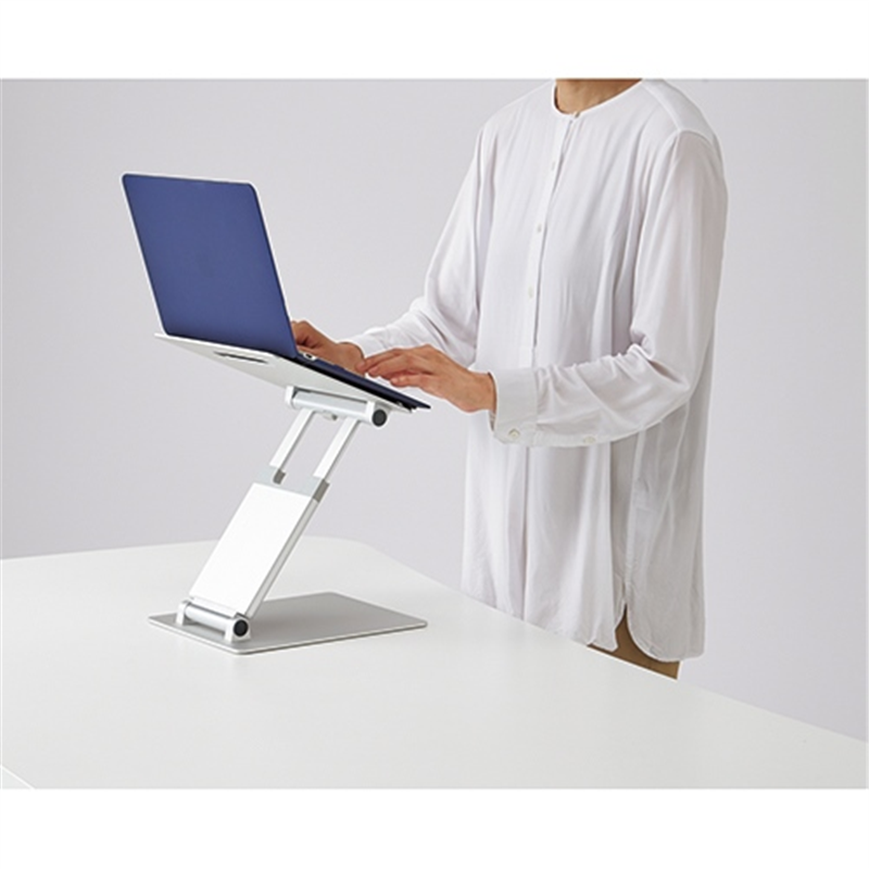 キングジム ノートパソコンスタンドⅢ NPS15-SL 1個(ご注文単位1個)【直送品】