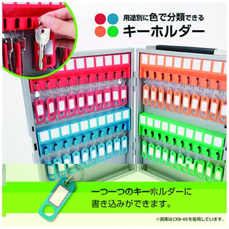 カール事務器 キーボックス 鍵吊数60個 CKB-60-S 1箱(ご注文単位1箱)【直送品】