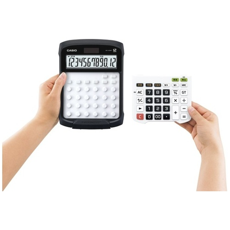 カシオ計算機 防水防塵電卓 WD-320MT-N 1個(ご注文単位1個)【直送品】