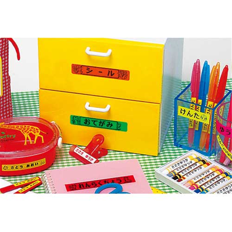 カシオ計算機 蛍光テープ XR-9FRD 赤に黒文字 9mm  1個（ご注文単位1個）【直送品】