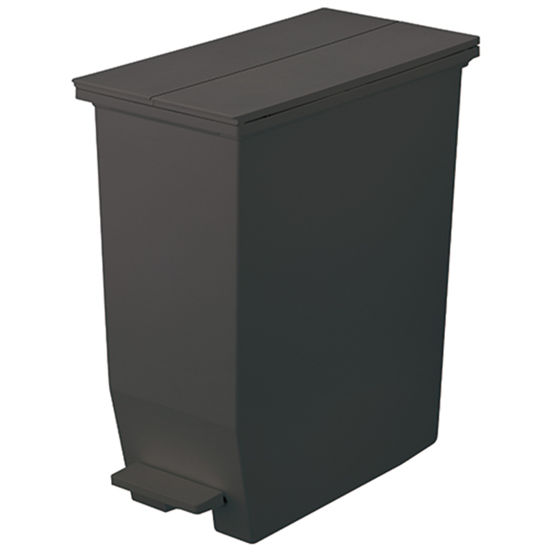 リス 棚下で使えるペダルダストボックス 35L DGY 1個（ご注文単位1個）【直送品】