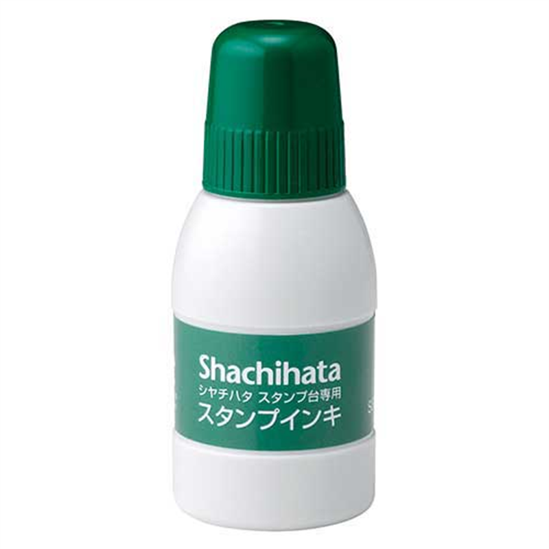 シヤチハタ 補充インキ 小 SGN-40-G 緑 1個(ご注文単位1個)【直送品】