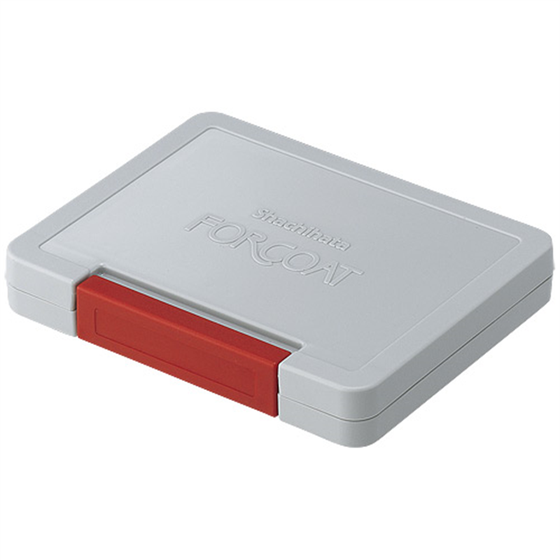 シヤチハタ フォアコートスタンプ台 HCN-2-R  1個（ご注文単位1個）【直送品】