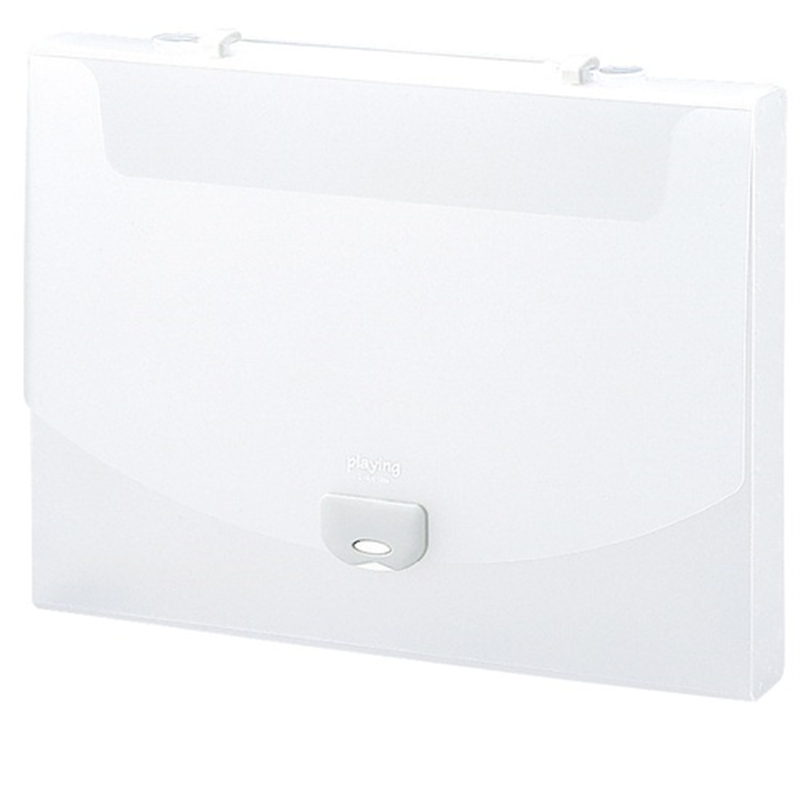セキセイ プレイングケース AP-952 A4 白  1個（ご注文単位1個）【直送品】
