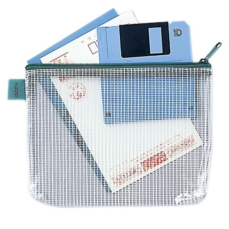 セキセイ メッシュケース AZ-40E A6 グリーン  1個（ご注文単位1個）【直送品】