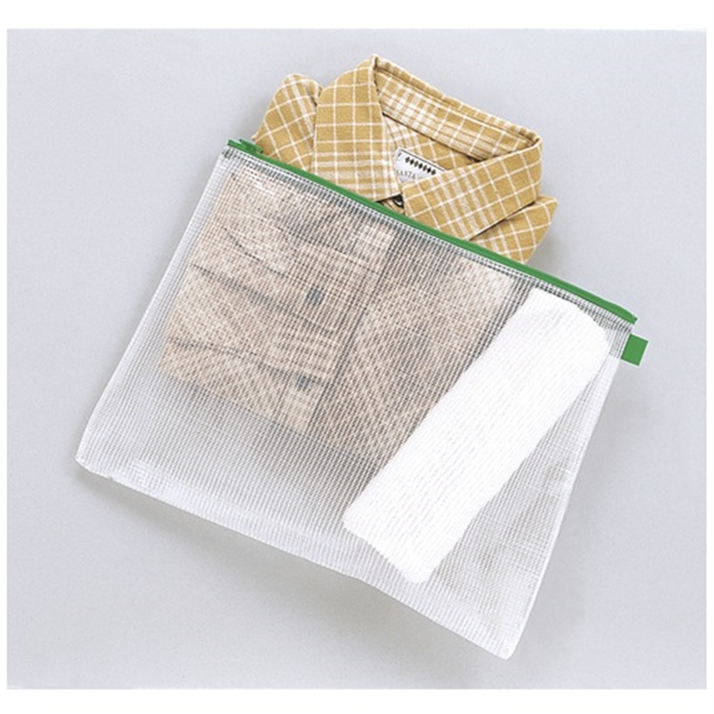 セキセイ メッシュケース AZ-55E A5 グリーン  1個（ご注文単位1個）【直送品】