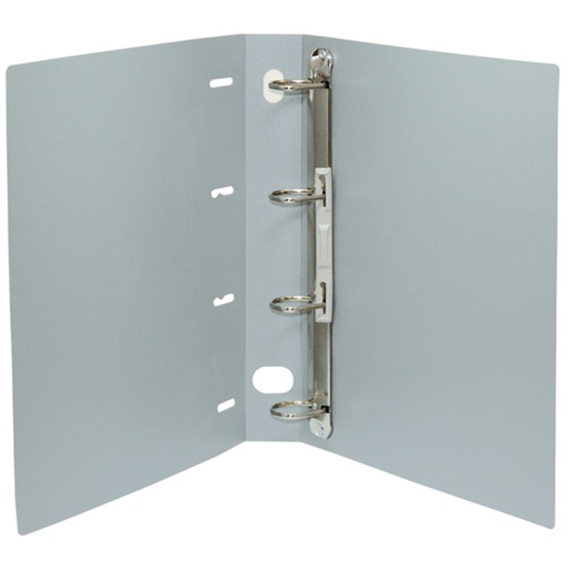 セキセイ ロックリングファイルA4S4穴F-534 グレー 1個(ご注文単位1個)【直送品】