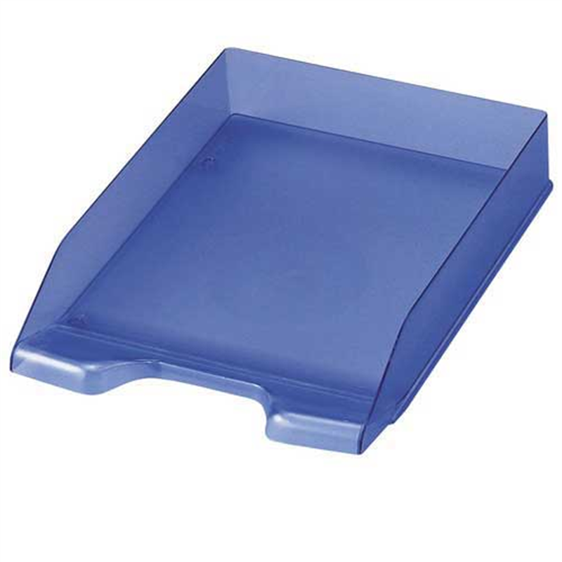 セキセイ デスクトレー SSS-1246 A4 青  1個（ご注文単位1個）【直送品】