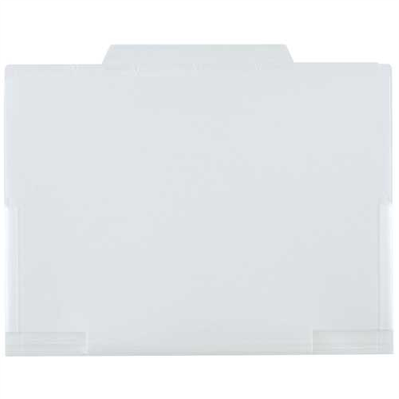 セキセイ 6インデックスフォルダACT-906-90 クリア 1個(ご注文単位1個)【直送品】
