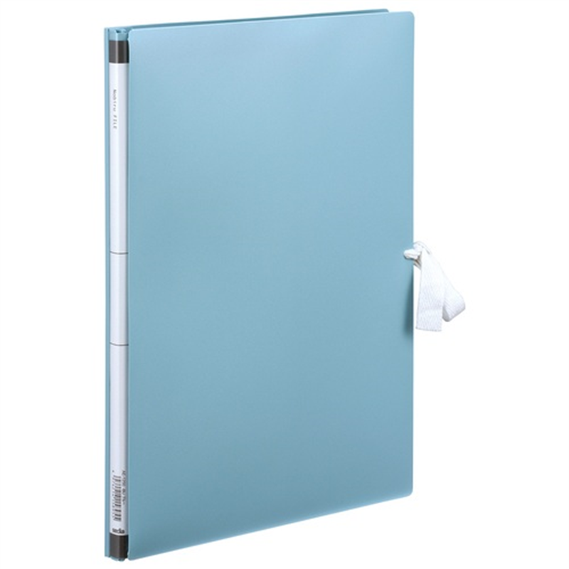 セキセイ のび?るファイル AE-1250-10 ブルー  1個（ご注文単位1個）【直送品】