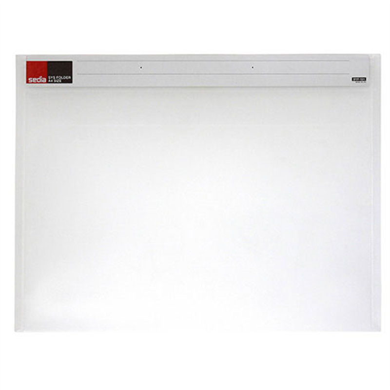 セキセイ シスフォルダー ヨコ形 SYF-151 A4 透明  1個（ご注文単位1個）【直送品】