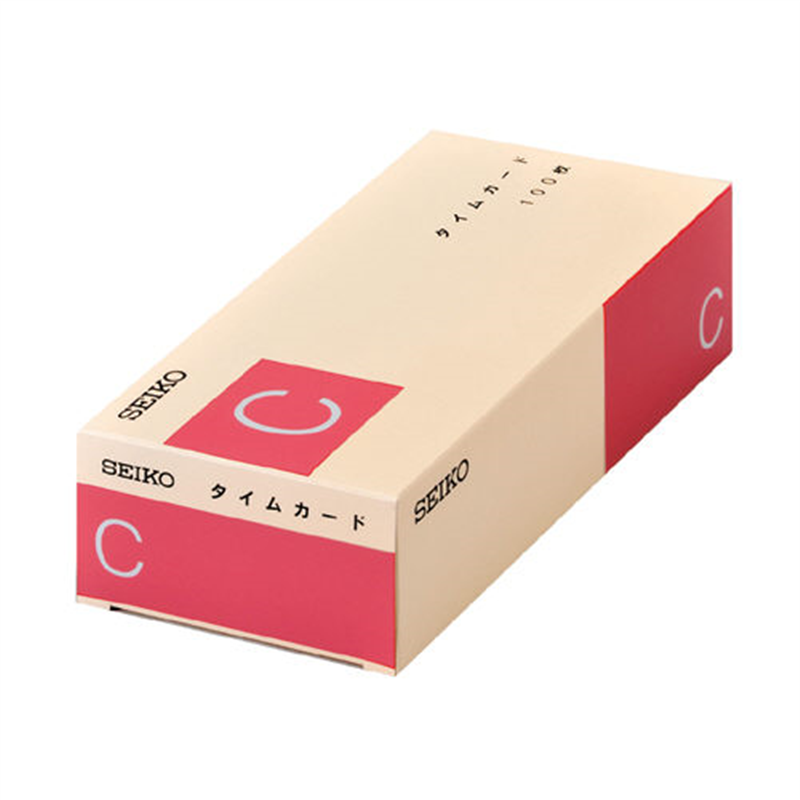 セイコー タイムカード CA-C 100枚 1個(ご注文単位1個)【直送品】