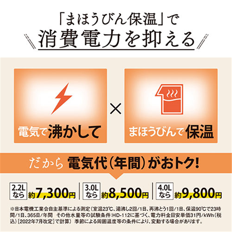 象印マホービン VE電気まほうびん 3.0L CV-GC30-TL 1個(ご注文単位1個)【直送品】
