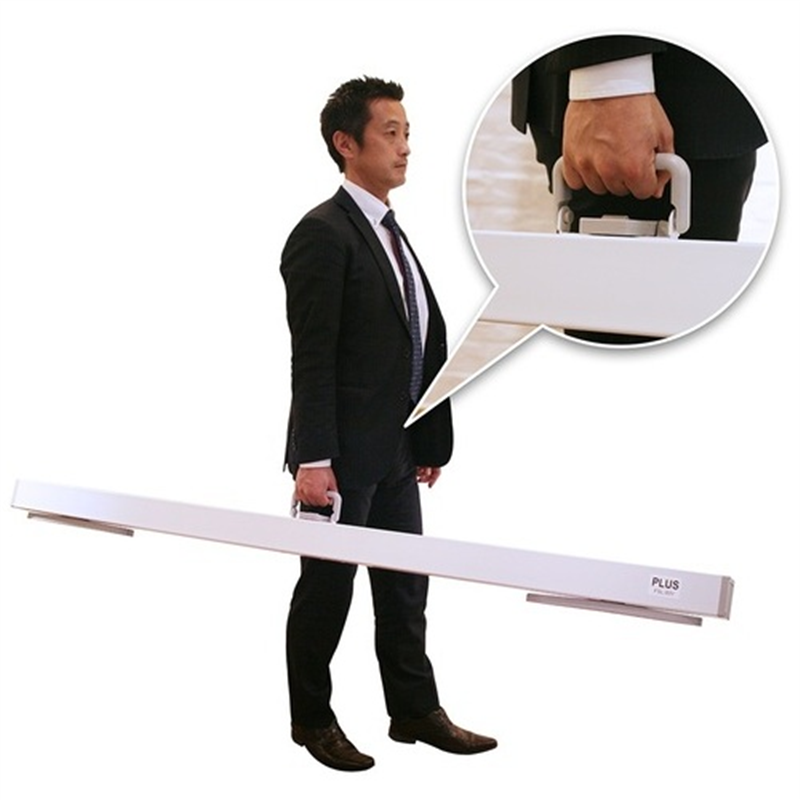 プラス フロアスクリーン80型 FSL-80 1個(ご注文単位1個)【直送品】