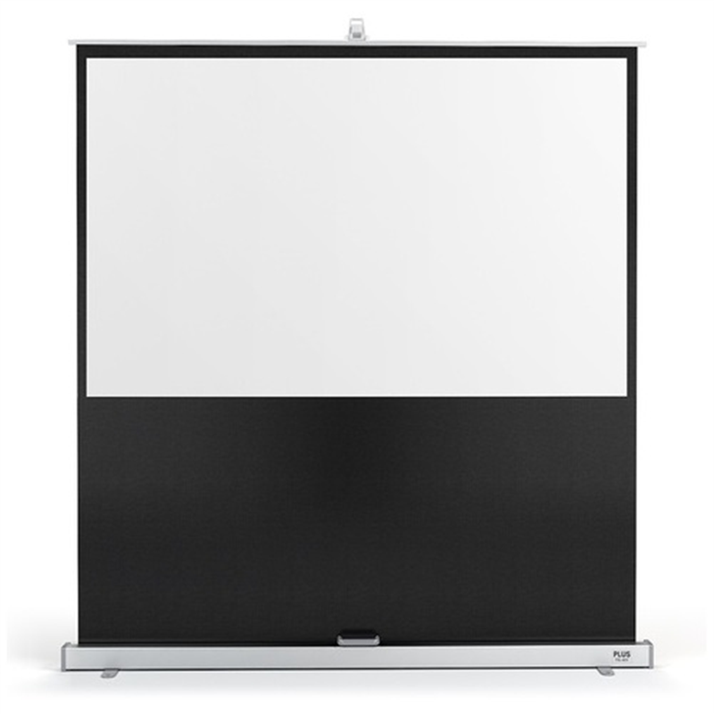 プラス フロアスクリーンワイド80型 FSL-80V 1個(ご注文単位1個)【直送品】