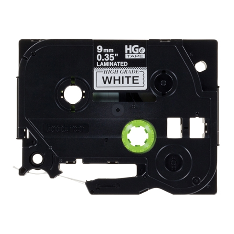 ブラザー ハイグレードテープHGe-221V白に黒9mm 5個/箱(ご注文単位1箱)【直送品】