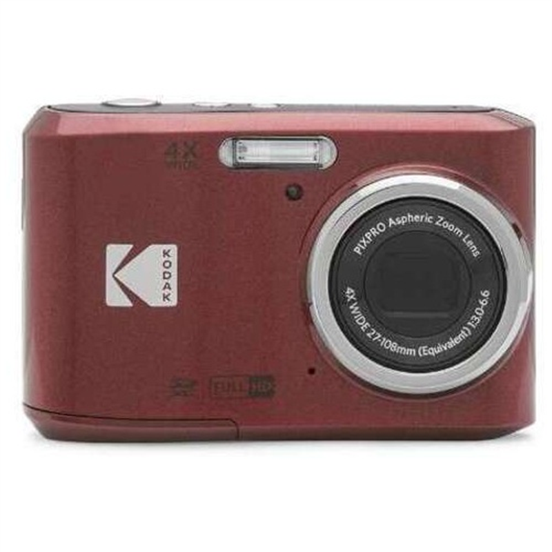 コダック 乾電池式デジタルカメラ FZ45RD レッド  1個（ご注文単位1個）【直送品】